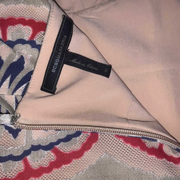 BCBG-MaxAzria Fleur Drop Waist Dress Size 10 - Picture 5 of 8